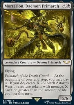 Mortarion, Daemon Primarch⁣ - Universes Beyond: Warhammer 40,000⁣ (Rare)⁣ [41]