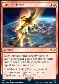 Past in Flames⁣ - Universes Beyond: Warhammer 40,000⁣ (Mythic)⁣ [206]