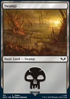 Swamp (V.2)⁣ - Universes Beyond: Warhammer 40,000⁣ (Land)⁣ [311]