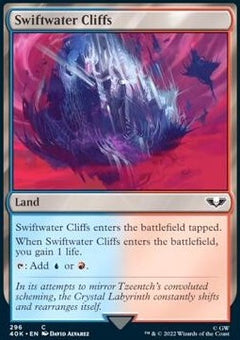 Swiftwater Cliffs⁣ - Universes Beyond: Warhammer 40,000⁣ (Common)⁣ [296]