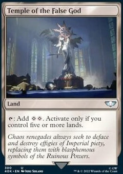 Temple of the False God⁣ - Universes Beyond: Warhammer 40,000⁣ (Uncommon)⁣ [300]