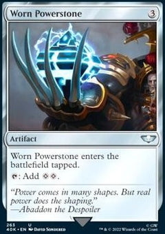 Worn Powerstone⁣ - Universes Beyond: Warhammer 40,000⁣ (Uncommon)⁣ [263]
