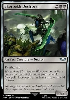 Skorpekh Destroyer⁣ - Universes Beyond: Warhammer 40,000⁣ (Uncommon)⁣ [57]