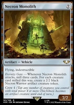 Necron Monolith⁣ - Universes Beyond: Warhammer 40,000⁣ (Rare)⁣ [161]