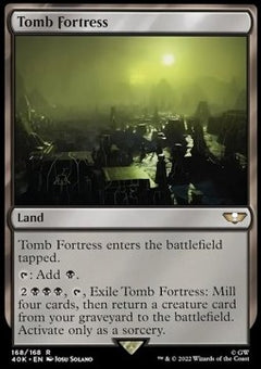 Tomb Fortress⁣ - Universes Beyond: Warhammer 40,000⁣ (Rare)⁣ [168]