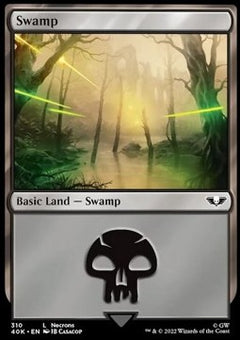 Swamp (V.1)⁣ - Universes Beyond: Warhammer 40,000⁣ (Land)⁣ [310]
