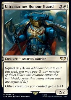 Ultramarines Honour Guard⁣ - Universes Beyond: Warhammer 40,000⁣ (Rare)⁣ [18]