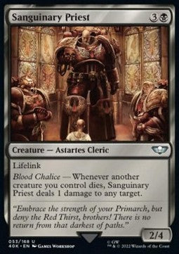 Sanguinary Priest⁣ - Universes Beyond: Warhammer 40,000⁣ (Uncommon)⁣ [53]