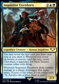 Inquisitor Eisenhorn⁣ - Universes Beyond: Warhammer 40,000⁣ (Rare)⁣ [127]