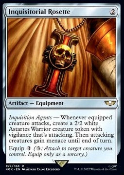 Inquisitorial Rosette⁣ - Universes Beyond: Warhammer 40,000⁣ (Rare)⁣ [159]