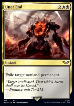 Utter End⁣ - Universes Beyond: Warhammer 40,000⁣ (Rare)⁣ [226]