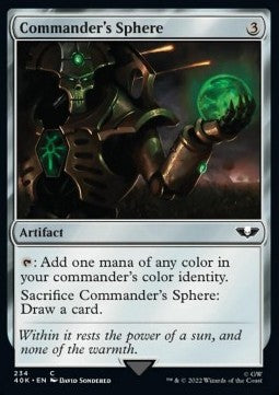 Commander's Sphere (V.2)⁣ - Universes Beyond: Warhammer 40,000⁣ (Common)⁣ [234]
