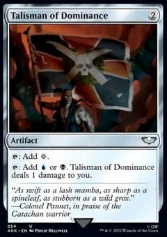 Talisman of Dominance (V.1)⁣ - Universes Beyond: Warhammer 40,000⁣ (Uncommon)⁣ [254]