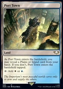 Port Town⁣ - Universes Beyond: Warhammer 40,000⁣ (Rare)⁣ [289]