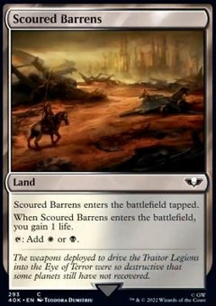 Scoured Barrens⁣ - Universes Beyond: Warhammer 40,000⁣ (Common)⁣ [293]