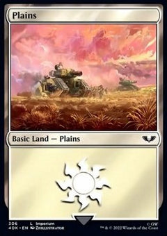 Plains⁣ - Universes Beyond: Warhammer 40,000⁣ (Common)⁣ [306]