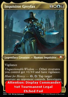 Inquisitor Greyfax (V.4)⁣ - Universes Beyond: Warhammer 40,000⁣ (Special)⁣ [320]