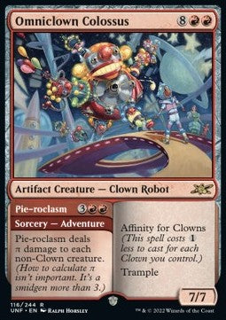 Omniclown Colossus⁣ - Unfinity⁣ (Rare)⁣ [116]