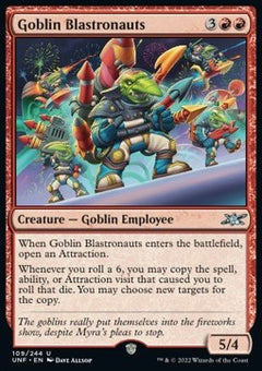Goblin Blastronauts⁣ - Unfinity⁣ (Uncommon)⁣ [109]