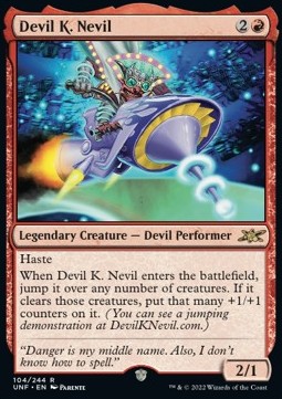 Devil K. Nevil⁣ - Unfinity⁣ (Rare)⁣ [104]