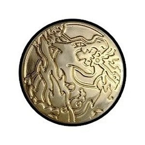 Gold Gigantamax Charizard Coin (Ultra-Premium Collection - Charizard)⁣ - Pokémon Products