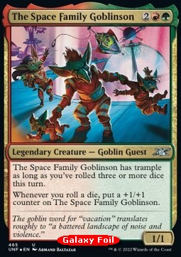 The Space Family Goblinson (V.2)⁣ - Unfinity: Extras⁣ (Uncommon)⁣ [465]