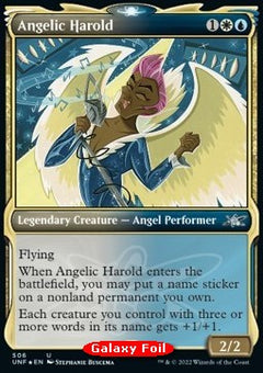 Angelic Harold (V.3)⁣ - Unfinity: Extras⁣ (Uncommon)⁣ [506]
