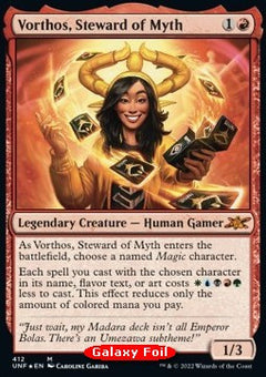 Vorthos, Steward of Myth (V.2)⁣ - Unfinity: Extras⁣ (Mythic)⁣ [412]