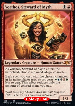 Vorthos, Steward of Myth (V.2)⁣ - Unfinity: Extras⁣ (Mythic)⁣ [412]