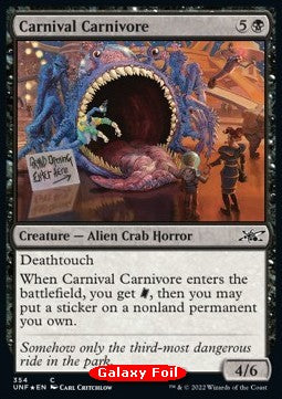 Carnival Carnivore⁣ - Unfinity: Extras⁣ (Common)⁣ [354]
