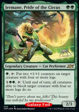 Jermane, Pride of the Circus (V.2)⁣ - Unfinity: Extras⁣ (Rare)⁣ [430]