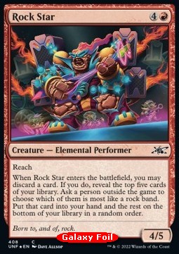 Rock Star⁣ - Unfinity: Extras⁣ (Common)⁣ [408]