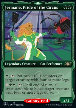 Jermane, Pride of the Circus (V.3)⁣ - Unfinity: Extras⁣ (Rare)⁣ [504]