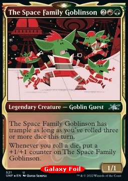 The Space Family Goblinson (V.3)⁣ - Unfinity: Extras⁣ (Uncommon)⁣ [521]
