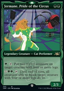 Jermane, Pride of the Circus (V.1)⁣ - Unfinity: Extras⁣ (Rare)⁣ [253]