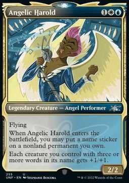 Angelic Harold (V.1)⁣ - Unfinity: Extras⁣ (Uncommon)⁣ [255]