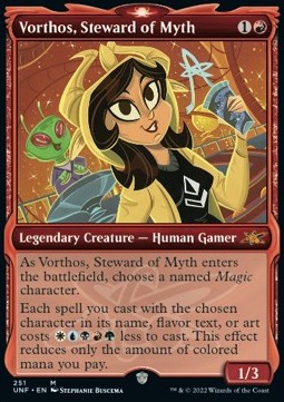 Vorthos, Steward of Myth (V.1)⁣ - Unfinity: Extras⁣ (Mythic)⁣ [251]