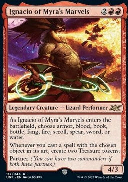 Ignacio of Myra's Marvels⁣ - Unfinity⁣ (Rare)⁣ [112]