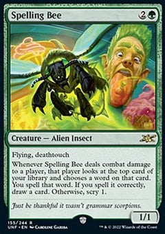 Spelling Bee⁣ - Unfinity⁣ (Rare)⁣ [155]