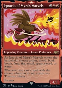 Ignacio of Myra's Marvels (V.1)⁣ - Unfinity: Extras⁣ (Rare)⁣ [250]