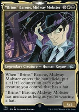 "Brims" Barone, Midway Mobster (V.1)⁣ - Unfinity: Extras⁣ (Uncommon)⁣ [256]