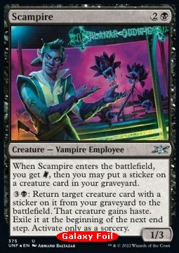 Scampire⁣ - Unfinity: Extras⁣ (Uncommon)⁣ [375]