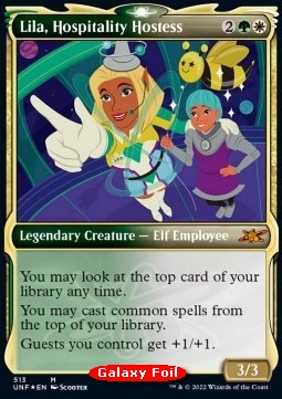 Lila, Hospitality Hostess (V.3)⁣ - Unfinity: Extras⁣ (Mythic)⁣ [513]
