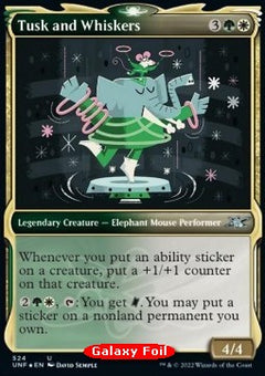 Tusk and Whiskers (V.3)⁣ - Unfinity: Extras⁣ (Uncommon)⁣ [524]