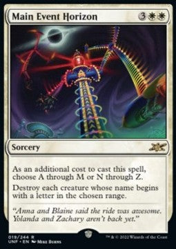 Main Event Horizon⁣ - Unfinity⁣ (Rare)⁣ [19]