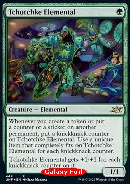 Tchotchke Elemental⁣ - Unfinity: Extras⁣ (Rare)⁣ [444]