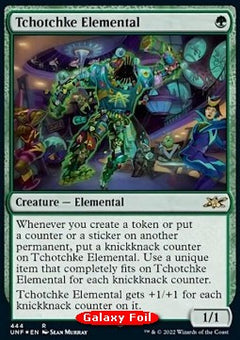 Tchotchke Elemental⁣ - Unfinity: Extras⁣ (Rare)⁣ [444]