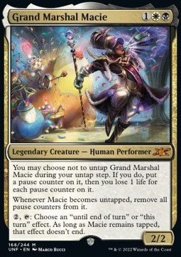 Grand Marshal Macie⁣ - Unfinity⁣ (Mythic)⁣ [168]