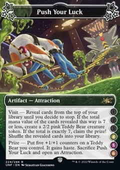 Push Your Luck (V.2)⁣ - Unfinity⁣ (Rare)⁣ [224]