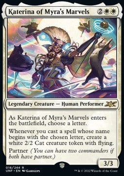 Katerina of Myra's Marvels⁣ - Unfinity⁣ (Rare)⁣ [16]